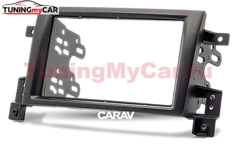 Переходная рамка для установки автомагнитолы CARAV 09-001: 2 DIN / 173 x 98 mm / 178 x 102 mm / SUZUKI Grand Vitara, Escudo 2005+