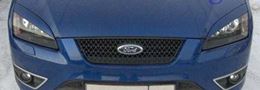 Накладки на фары (реснички) Ford Focus 2 2005-2008 дорестайлинг (ABS)