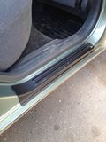 Накладки на внутренние пороги дверей для Chevrolet Lanos 2005-2009