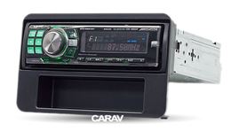 Переходная рамка для установки автомагнитолы CARAV 11-187: 1 DIN / 182 x 53 mm / ALFA ROMEO 159 (939) 2005-2011; Brera (939) 2005-2010; Spider (939) 2006-2010