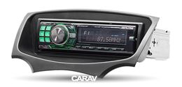 Переходная рамка для установки автомагнитолы CARAV 11-307: 1 DIN / 182 x 53 mm / FORD Ka 2008-2016