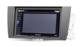 Переходная рамка для установки автомагнитолы CARAV 11-689: 2 DIN - 173 x 98 mm / 1 DIN - 182 x 53 mm / JAGUAR X-type 2002-2008, S-type 2003-2008