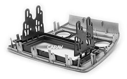 Переходная рамка для установки автомагнитолы CARAV 11-691: 2 DIN / 173 x 98 mm / 178 x 102 mm / SKODA Octavia 2008-2013   