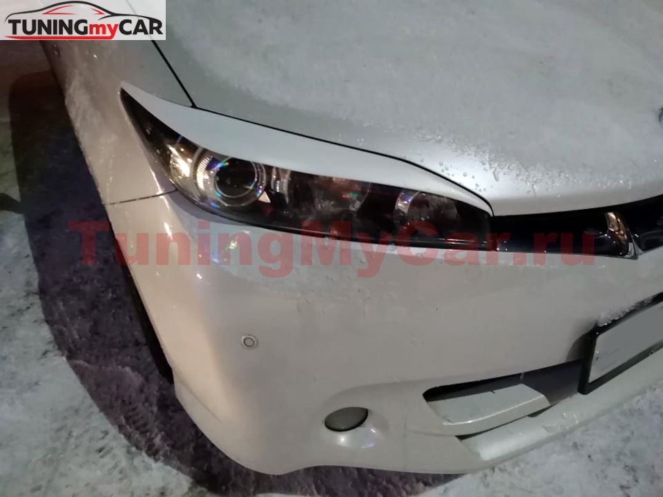 Реснички на фары Toyota Wish XE20 2009-2017