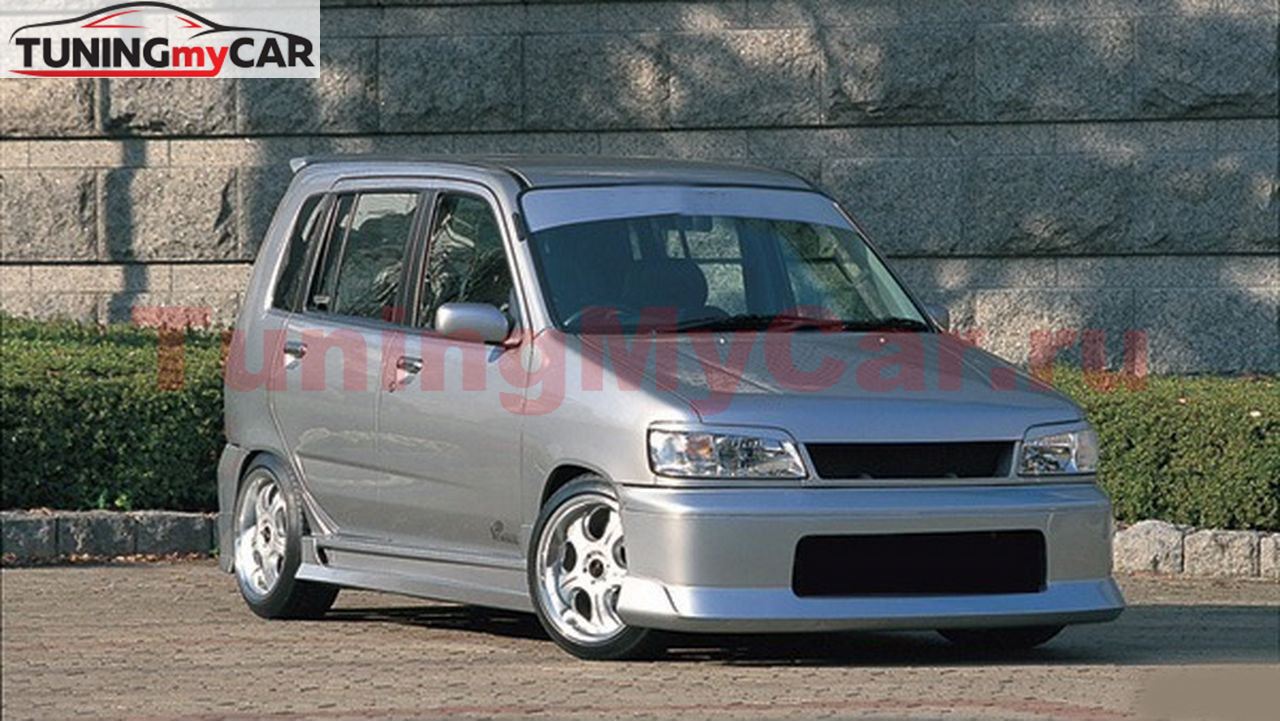 Тюнинг от TuningMyCar. Реснички на фары для Nissan Cube Z10 1998-2002