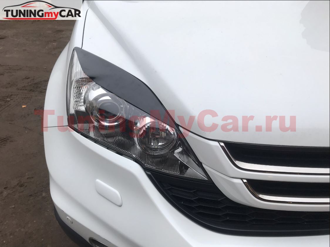 Реснички на фары HONDA CR-V 2007-2012