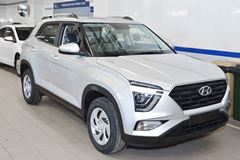 Рейлинги (Серебристый муар) Hyundai Creta 2021-