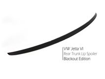 BLACKOUT EDITION. Лип спойлер VW Jetta VI 2010-2018