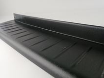 Накладка на задний бампер (чёрное тиснение) (ABS) UAZ PATRIOT 2014-