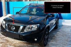 Спойлер на капот без скотча Nissan Terrano 2014- Под покраску