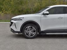 Защита переднего бампера d63 секции-d42 дуга для Haval F7X 4WD 2022-