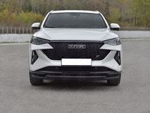 Защита переднего бампера d63 секции-d42 дуга black для Haval F7X 4WD 2022-