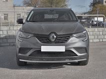 Защита переднего бампера d42 секции для Renault Arkana 2019- 