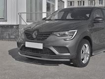 Защита переднего бампера d42 секции для Renault Arkana 2019- 