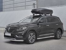 Защита переднего бампера d63 секции для Renault Koleos 2017-2020 