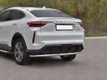 Защита заднего бампера d63 секции для Haval F7X 4WD 2022- 