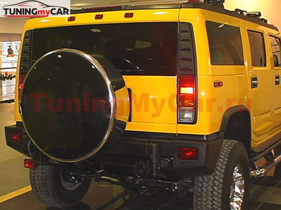 Бокс (чехол) запасного колеса(265/75 R16; 275/70 R16) для HUMMER H2 2007-2009