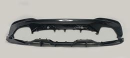 Диффузор заднего бампера для BMW 5-series (G30). Аналог М-Perfomance (черный глянец)