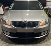 Накладки на фары для Skoda Octavia 2013-2020