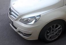 Накладки на фары (реснички) для Mercedes-Benz B-Class 245 2005-2009