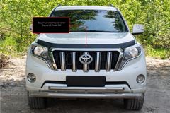 Спойлер на капот ПОД ПОКРАСКУ без скотча для Toyota LC Prado 150 2013-2017