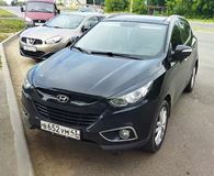 Накладки на фары (реснички) для Hyundai ix35, Hyundai Tucson 2009-2015