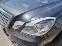 Накладки на фары (реснички) для Mercedes-Benz E-Class 212 2009-2013