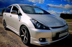 Реснички на фары для Toyota Wish ANE10 узкие